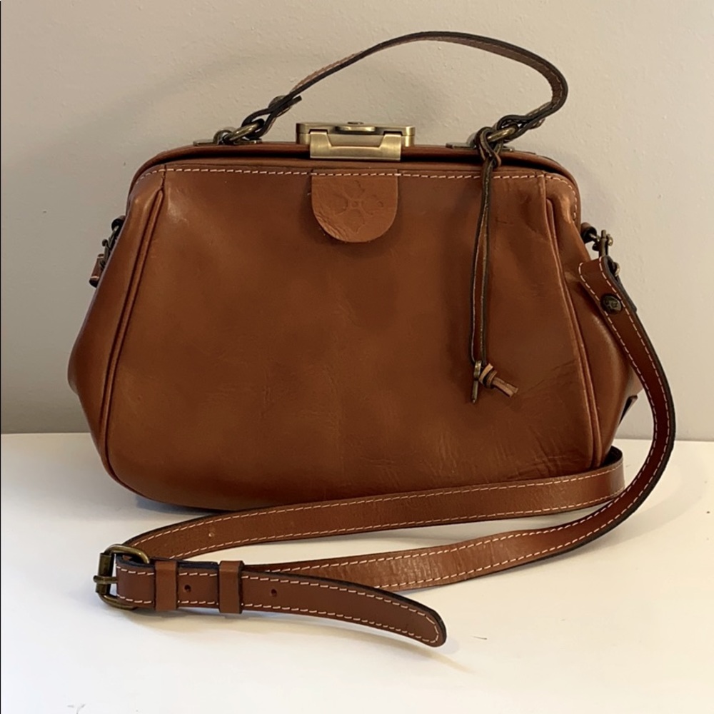 COPY - Patricia Nash Gracchi frame satchel bag